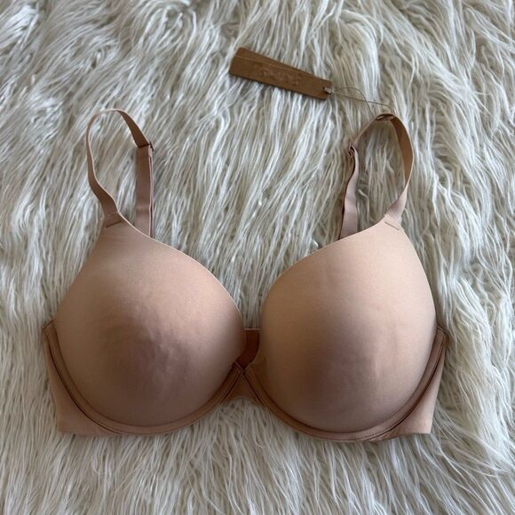 SKIMS Other - Skims Fits Everybody Push up Bra Clay Size 36DD